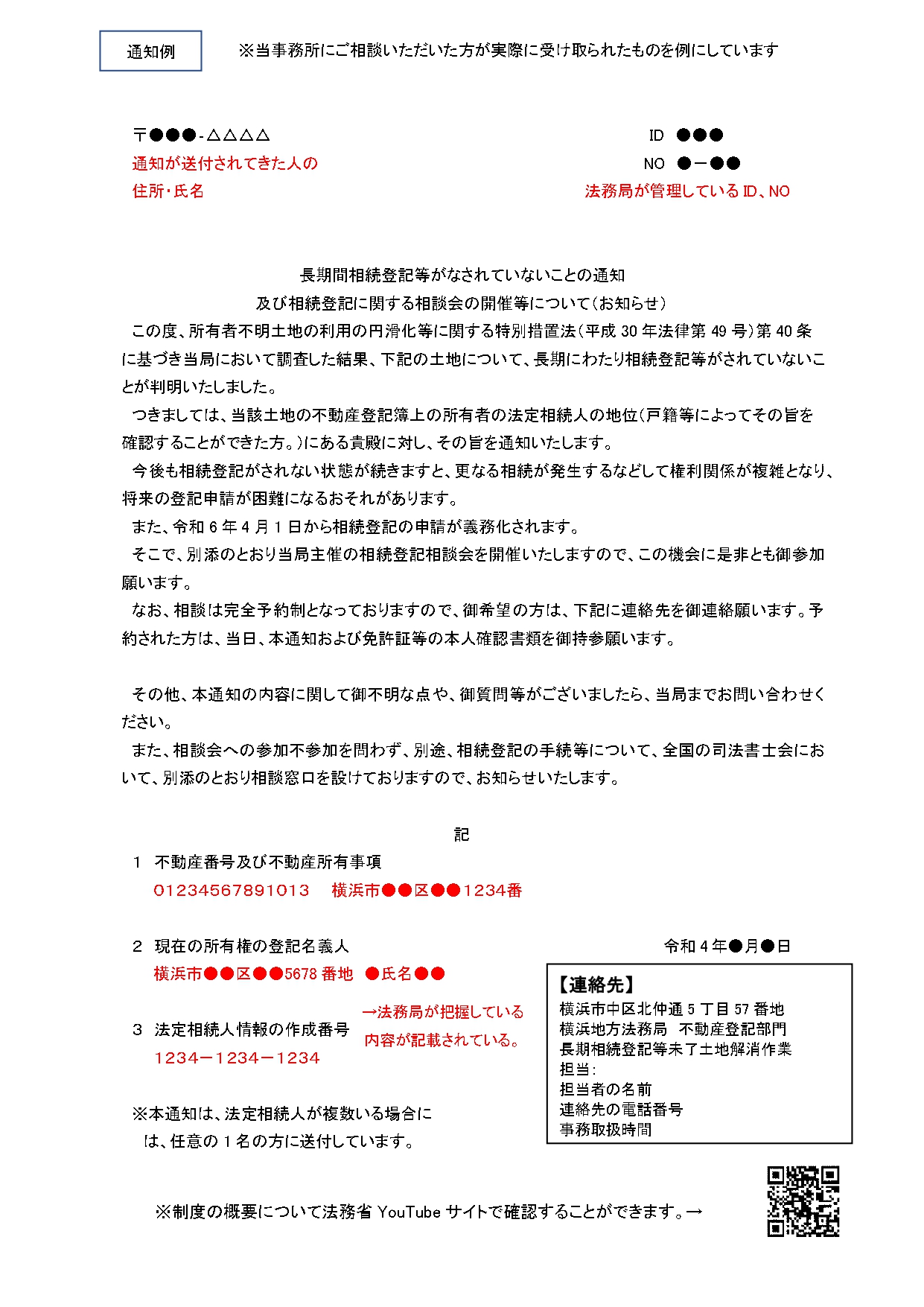 通知